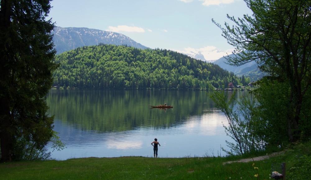 Ein See in Österreich