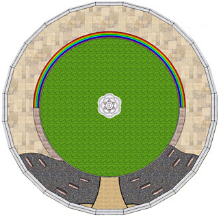 The Monument in a Top View