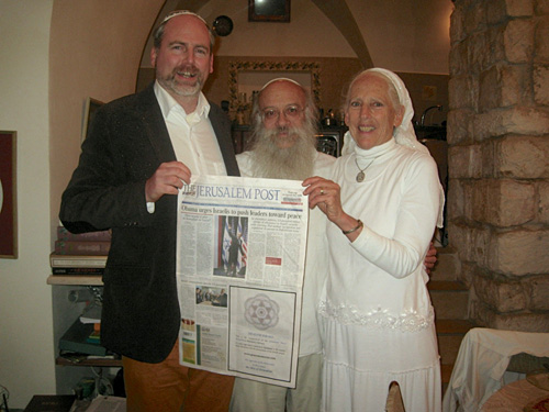 Visiting Friends in Safed