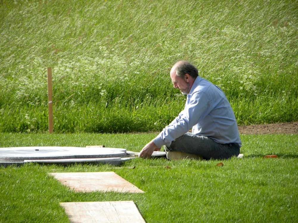 I cut the shape of the marble for the Rose