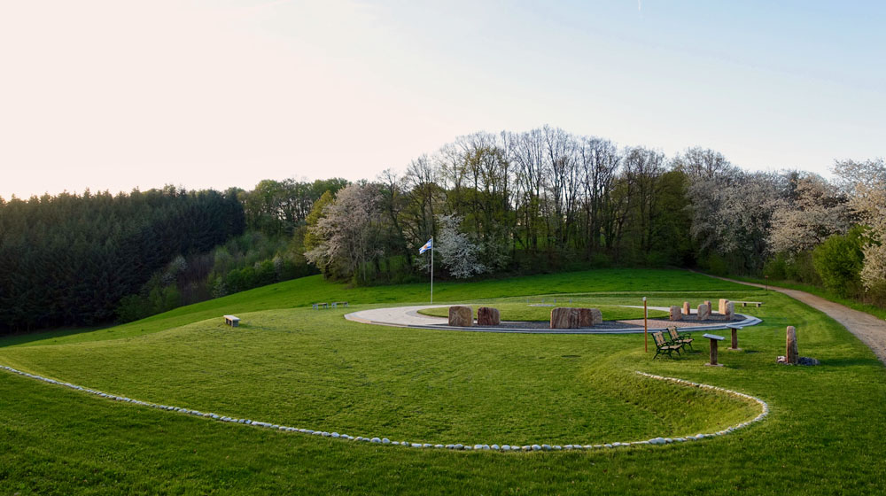 Garden of Freedom with angel wings