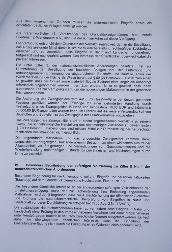 Anordnung für Rückbau - Seite 5