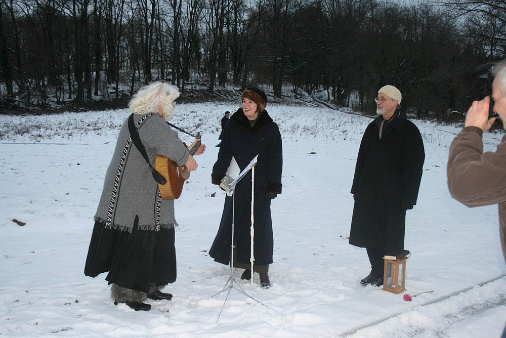 Here arises the Jerusalem Friedensmal