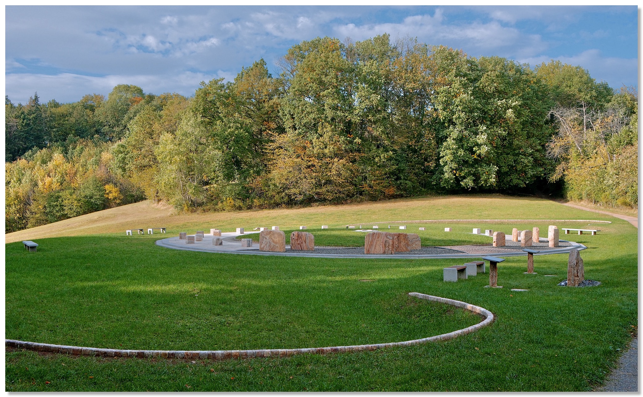 Jerusalem Friedensmal in October 2023