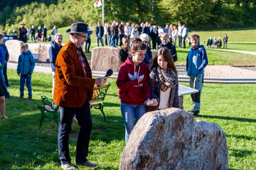 Inauguration of the Garden of Freedom